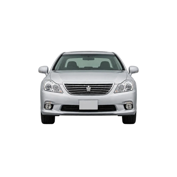 silver 2010 Toyota Crown front view