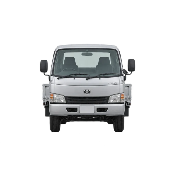 silver 2000 Toyota Dyna front view