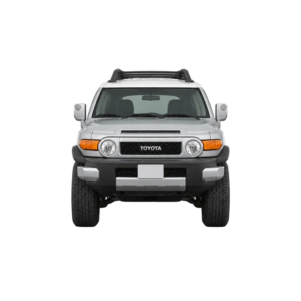 silver 2020 Toyota FJ Cruiser front view