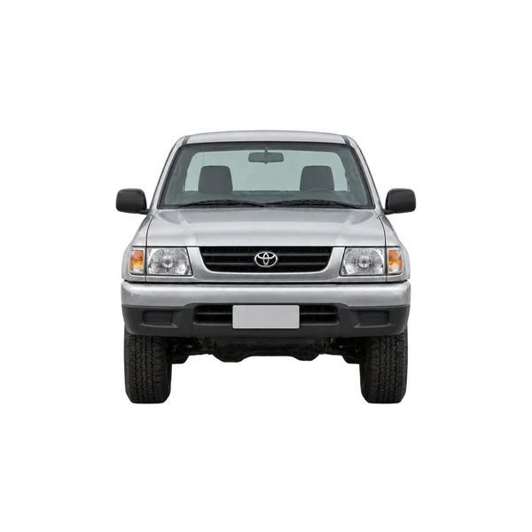 silver 2000 Toyota Hilux front view