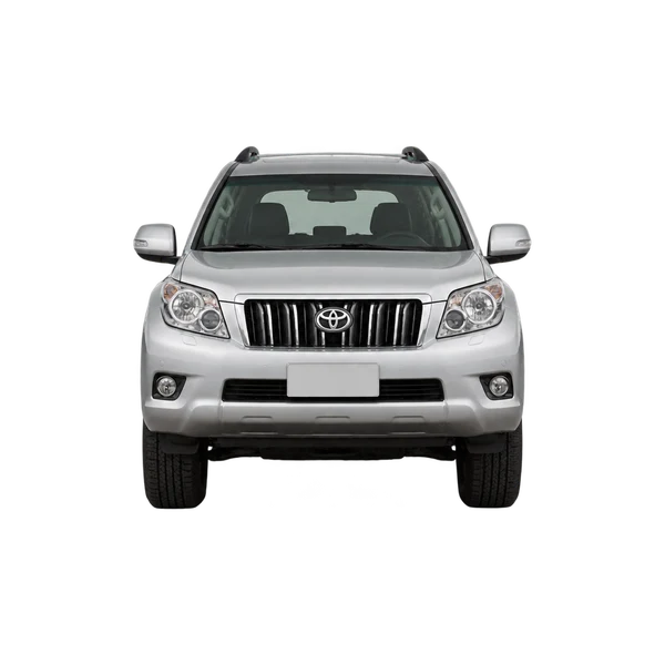 silver 2010 Toyota Land Cruiser (150 Series) front view