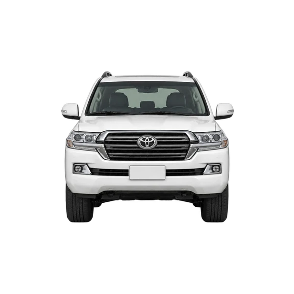 white 2018 Toyota Landcruiser 200 front view