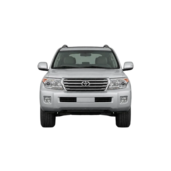 silver 2010 Toyota Landcruiser V8 front view