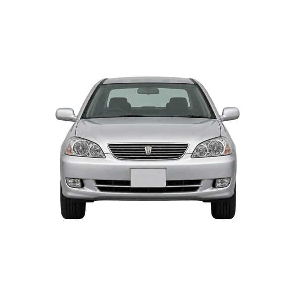 silver 2005 Toyota Mark II front view