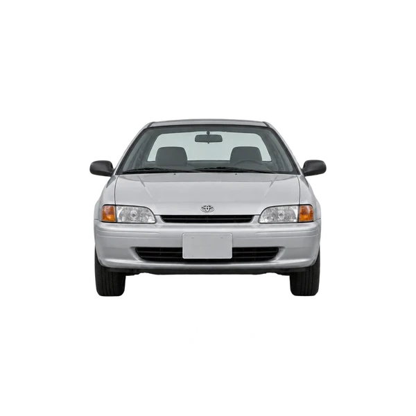 silver 1992 Toyota Paseo front view
