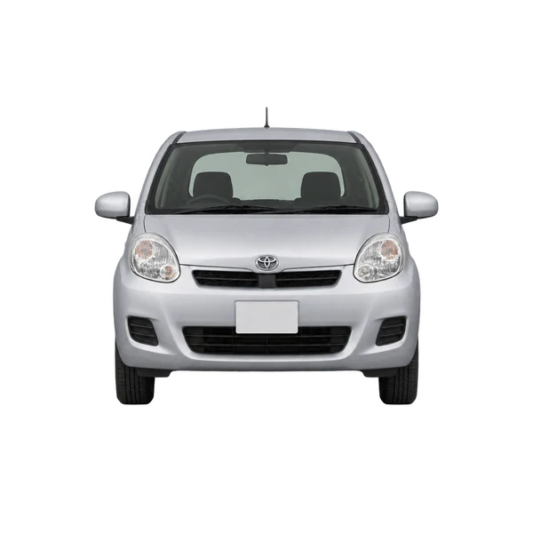 silver 2010 Toyota Passo front view