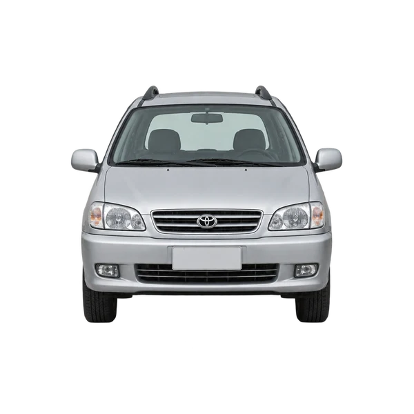silver 2000 Toyota Picnic 2.2TD Commercial front view