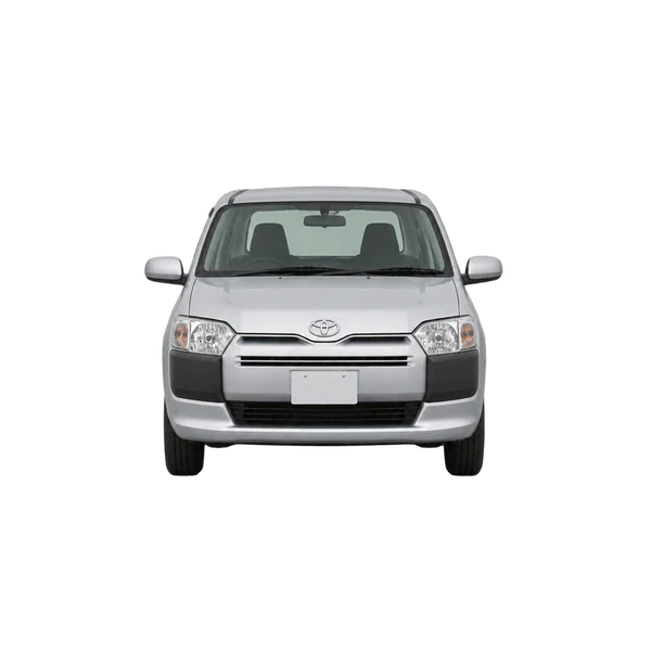 silver 2015 Toyota Probox front view