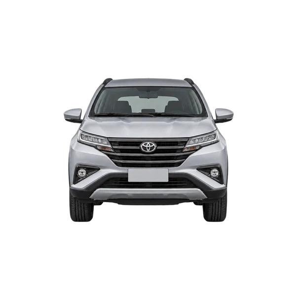 silver 2020 Toyota Rush front view