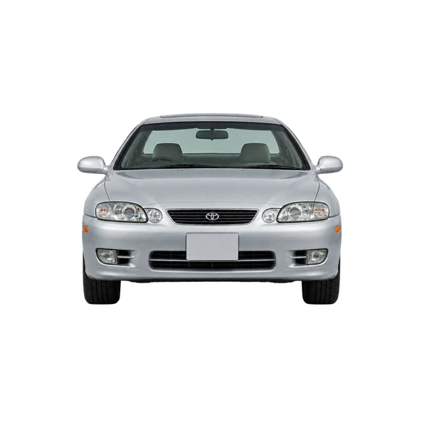 silver 2000 Toyota Soarer front view