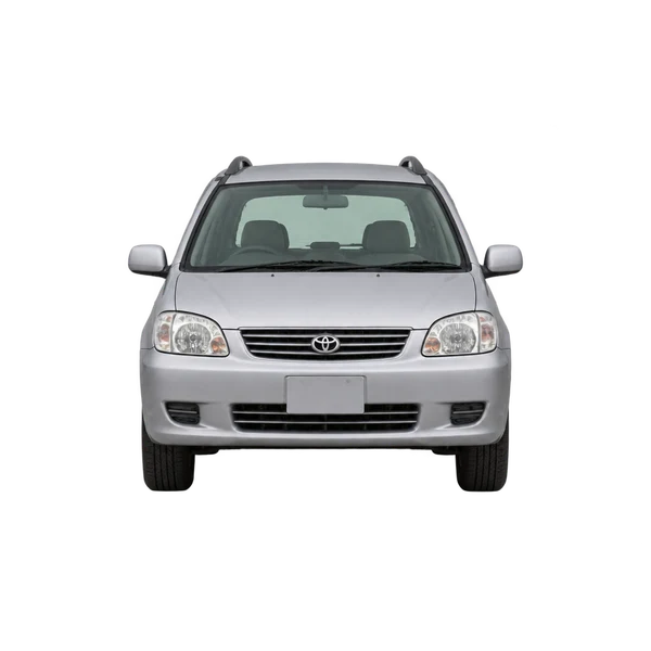 silver 2000 Toyota Spacio front view