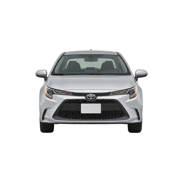 silver 2020 Toyota Sprinter front view