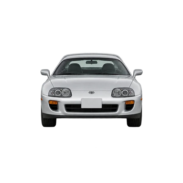 silver 2000 Toyota Supra front view