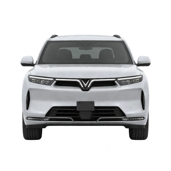 silver 2025 VinFast VF 9 front view