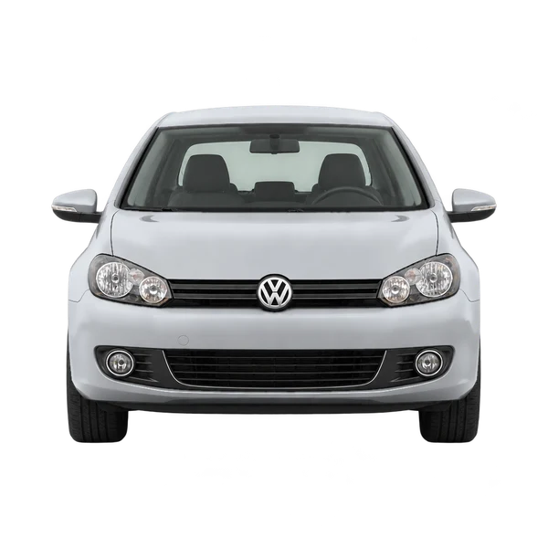 silver 2013 Volkswagen Golf front view