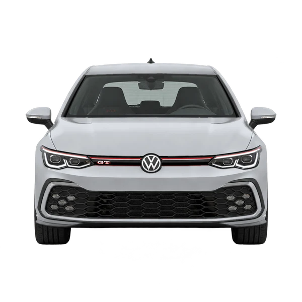 silver 2022 Volkswagen Golf GTI front view
