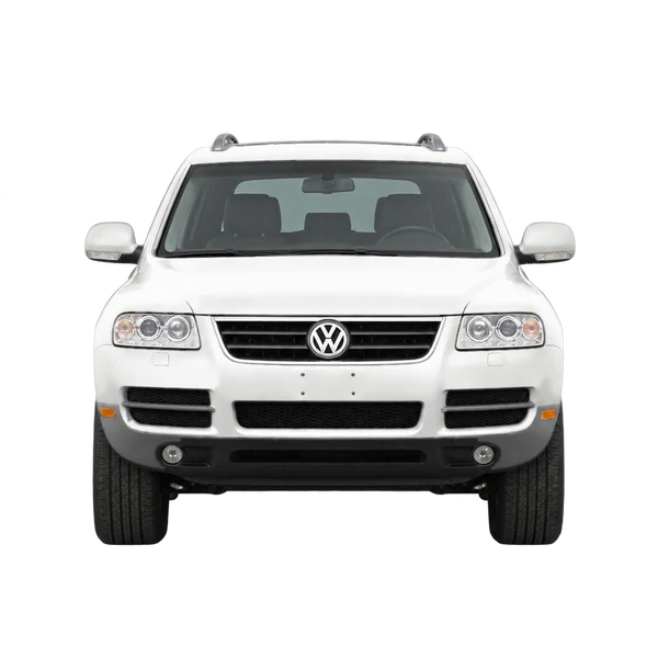 white 2008 Volkswagen Touareg front view