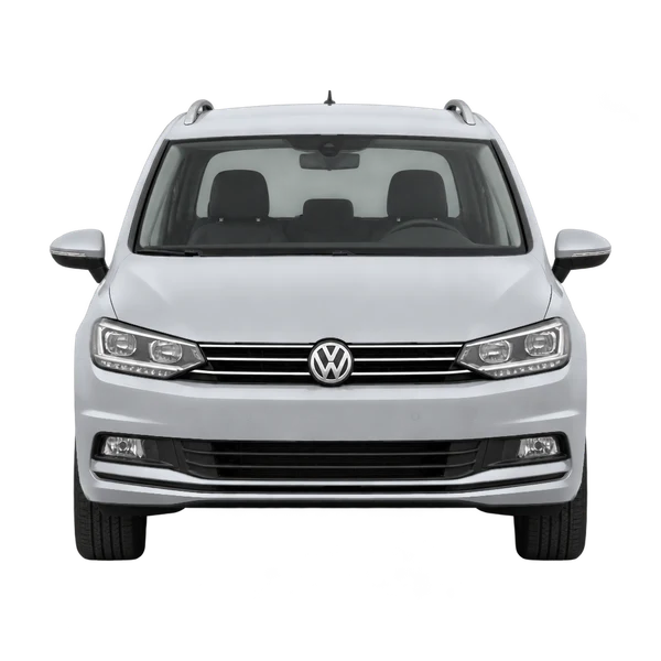 silver 2018 Volkswagen Touran front view