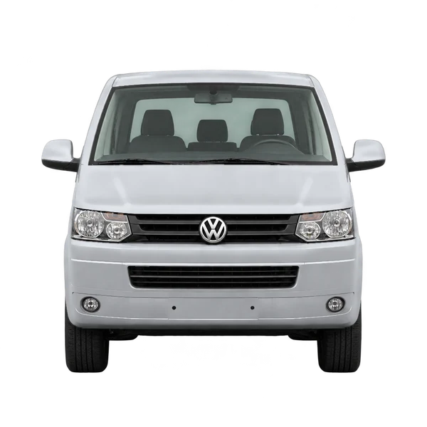 silver 2010 Volkswagen Transporter front view