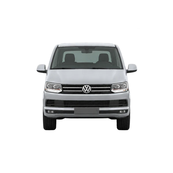 silver 2018 Volkswagen Transporter front view