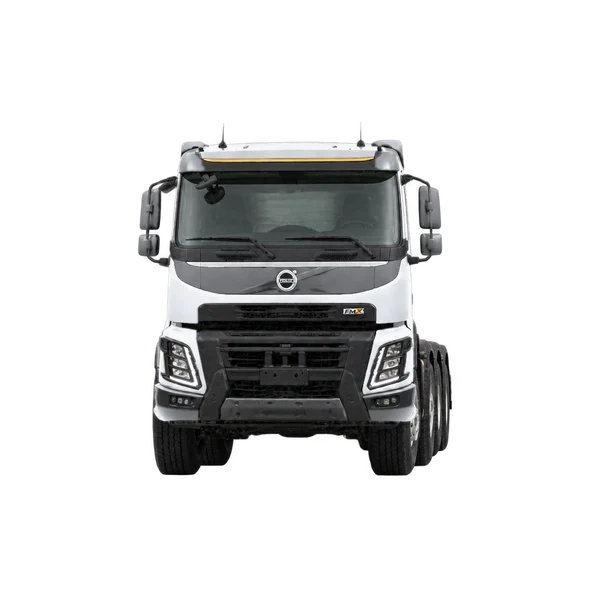 silver 2024 Volvo FMX 460 10X4 front view