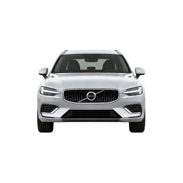 silver 2026 Volvo V60 front view