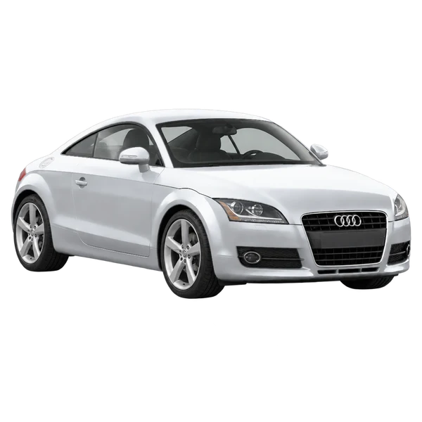 silver 2014 Audi TT front three-quarter (facing left) view