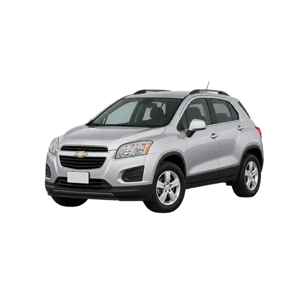 silver 2016 Chevrolet Tracker front three-quarter (facing left) view