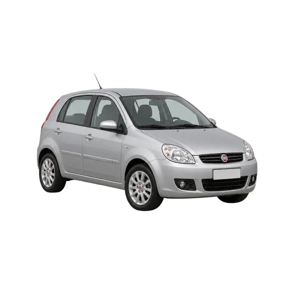 silver 2010 Fiat Chic C-Line T front three-quarter (facing left) view