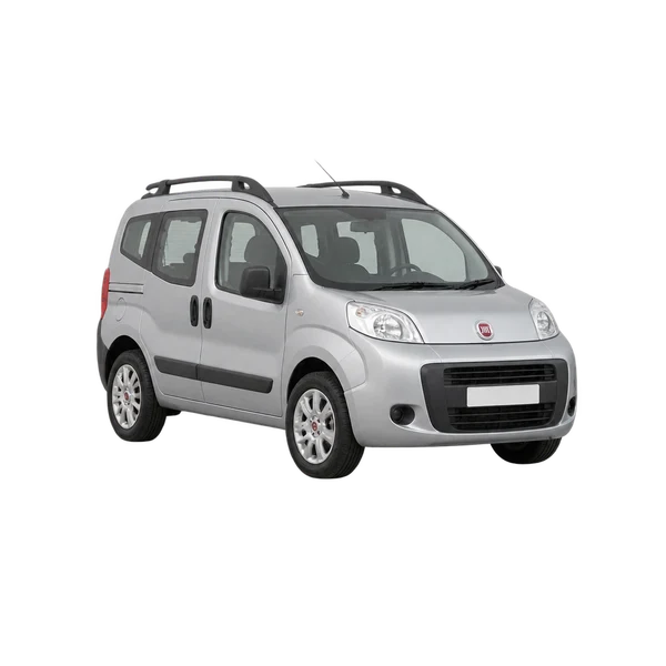 silver 2010 Fiat Qubo front three-quarter (facing left) view