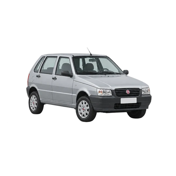 silver 2010 Fiat Uno front three-quarter (facing left) view