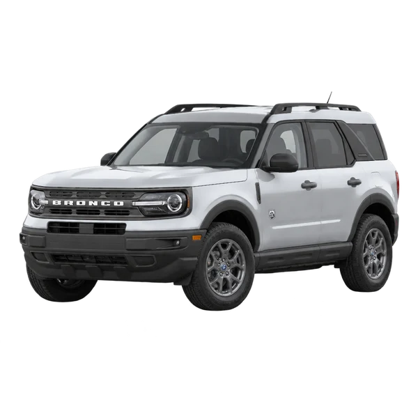 2027 FORD Bronco Sport — Front three-quarter (facing left), silver