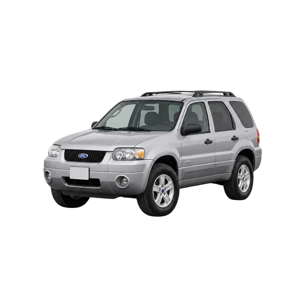 silver 2008 Ford Escape front three-quarter (facing left) view