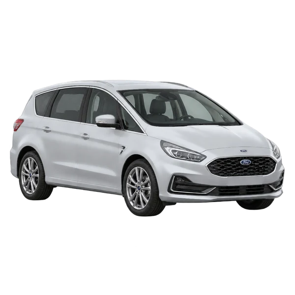 silver 2023 Ford S-Max front three-quarter (facing left) view