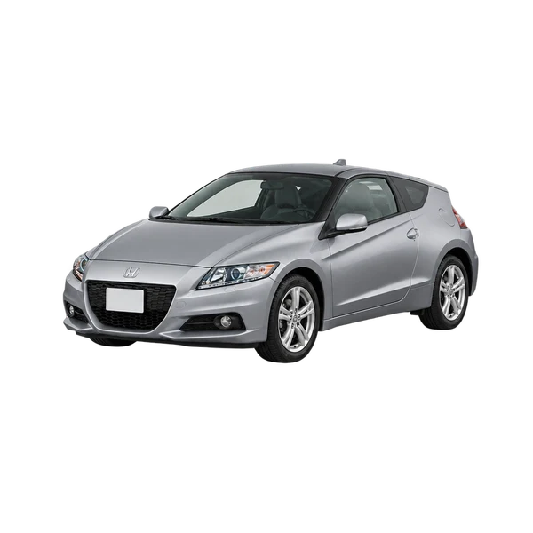 silver 2013 Honda CR-Z front three-quarter (facing left) view