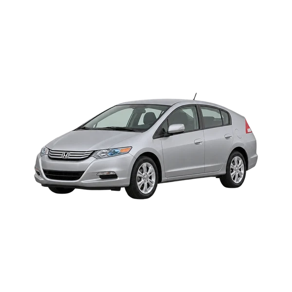 silver 2012 Honda Insight front three-quarter (facing left) view