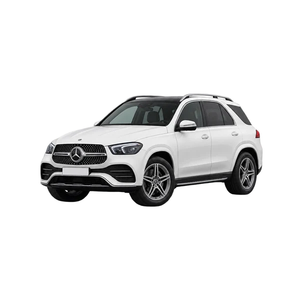 white 2023 Mercedes-Benz GLE front three-quarter view