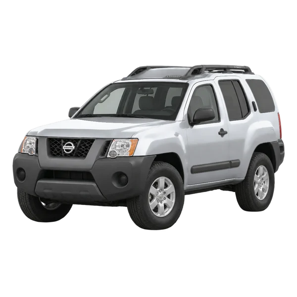 silver 2012 Nissan Xterra front three-quarter (facing left) view