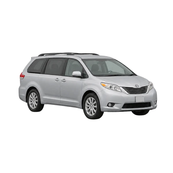 silver 2015 Toyota Picnic front three-quarter (facing left) view