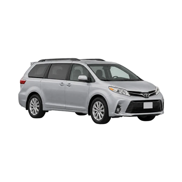 silver 2020 Toyota Picnic front three-quarter (facing left) view