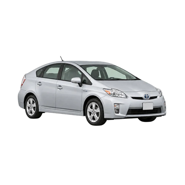 silver 2010 Toyota Prius LTD ED 2 VVT-I front three-quarter (facing left) view