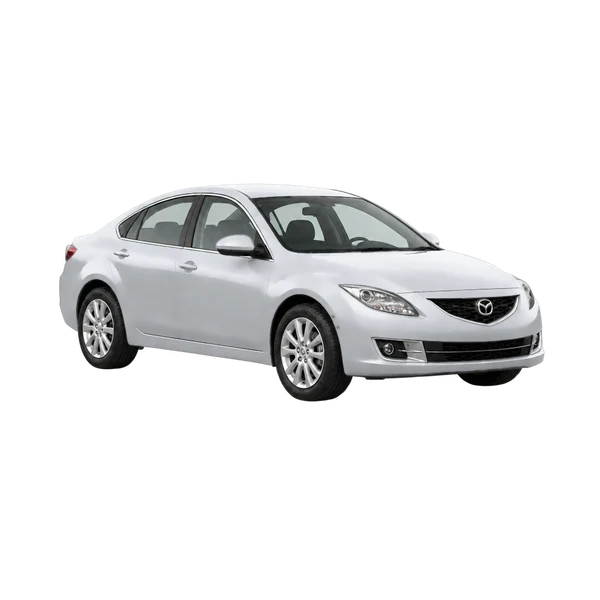 silver 2009 Mazda Atenza front three-quarter (facing right) view