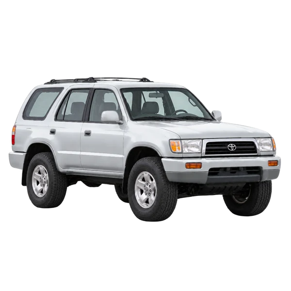 silver 1995 Toyota 4Runner front three-quarter (facing right) view