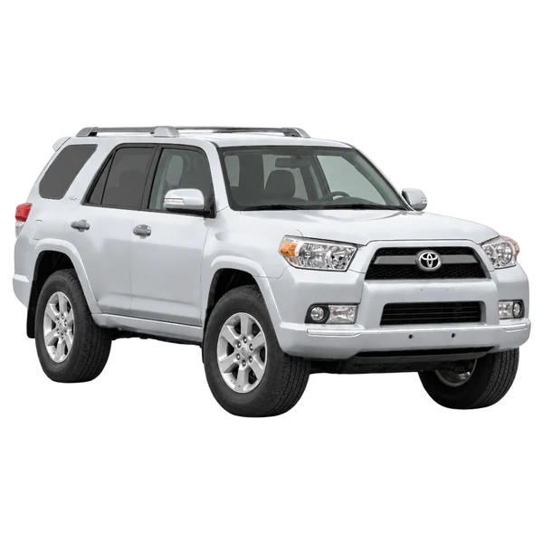 silver 2020 Toyota 4Runner front three-quarter (facing right) view