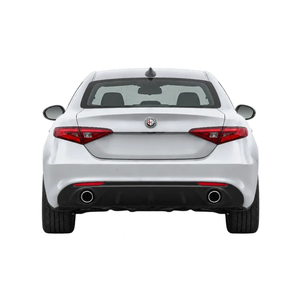 silver 2020 Alfa Romeo Giulia rear view