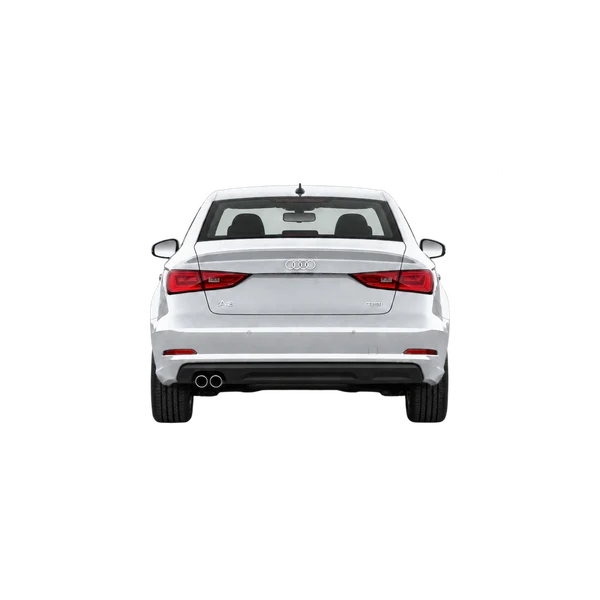 silver 2016 Audi A3 Sedan rear view