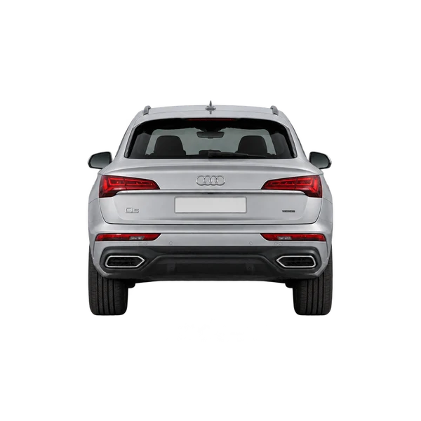silver 2022 Audi Q5 Sportback rear view