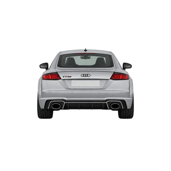 silver 2023 Audi TT RS rear view