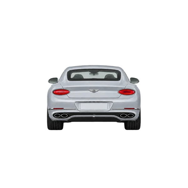 silver 2022 Bentley Continental GT rear view