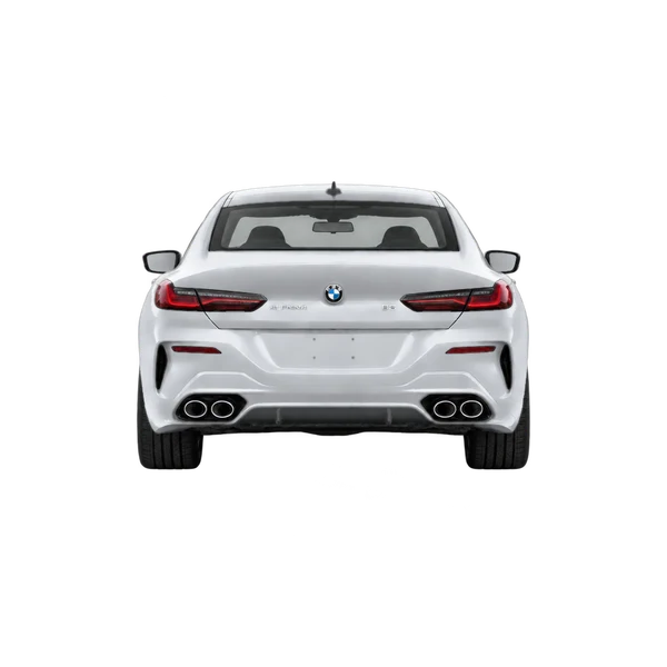 silver 2024 BMW Alpina B8 rear view